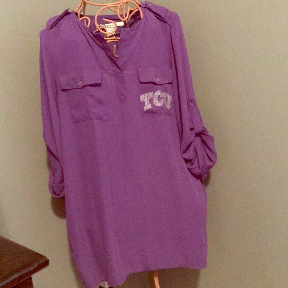 NWT TCU Women’s Blouse - Picture 1 of 2
